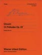 24 Preludes, Op. 28 piano sheet music cover